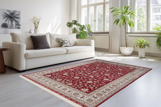 Laagpolig Vloerkleed - Cortina Rood
