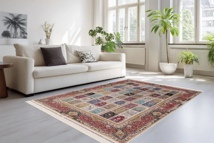Low-Pile Rug - Cortina Multicolour