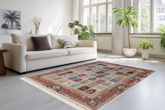 Low-Pile Rug - Cortina Multicolour