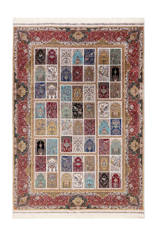 Low-Pile Rug - Cortina Multicolour