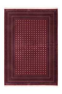 Low-Pile Rug - Cortina Red Ornamental 3