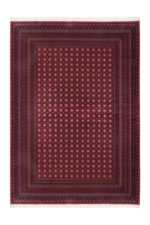 Low-Pile Rug - Cortina Red Ornamental 3