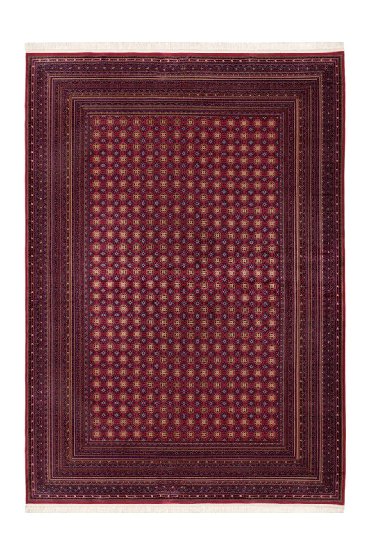 Low-Pile Rug - Cortina Red Ornamental 3
