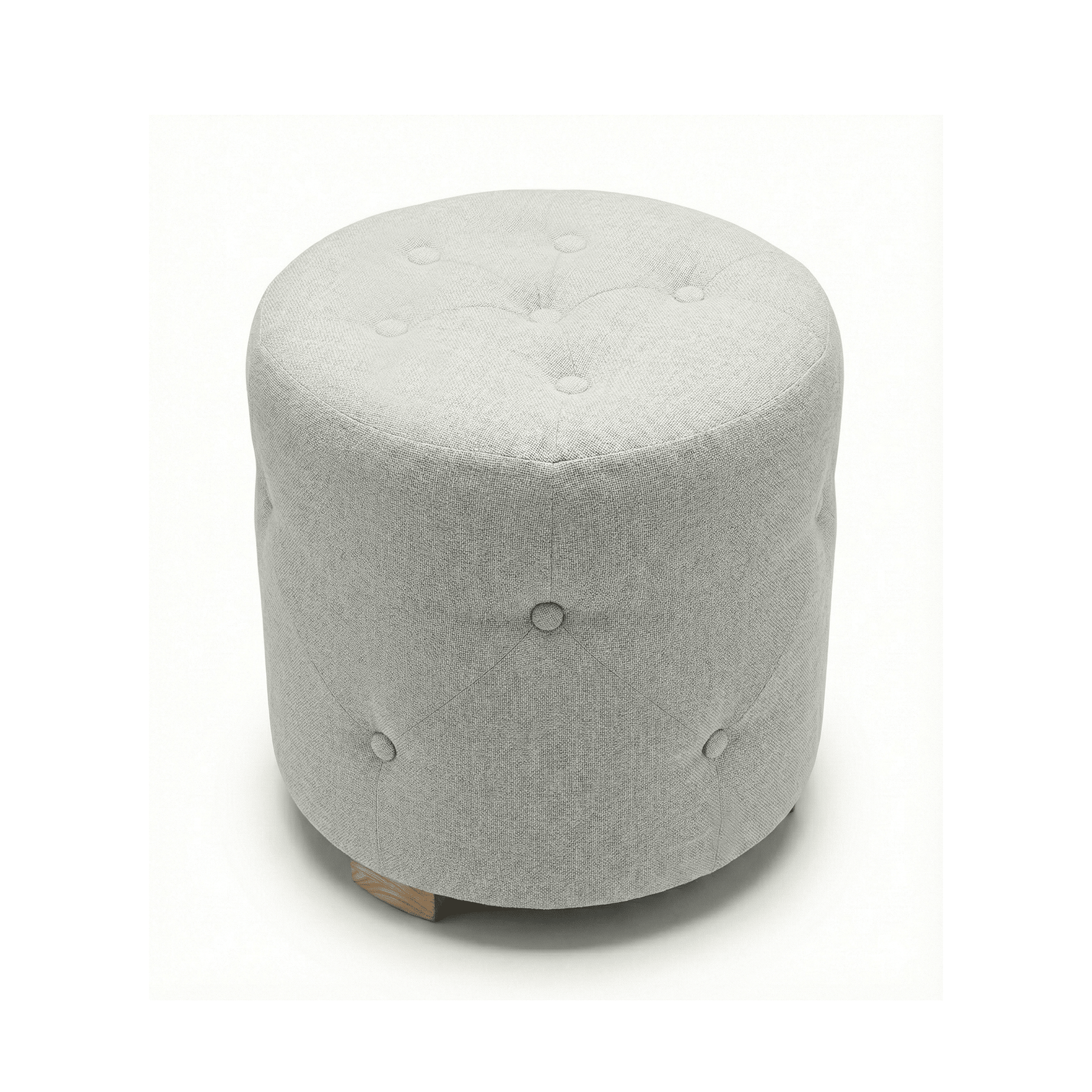 Pouf Cerio - Tissu - Ivoire Blanc - Marcottestyle Shop