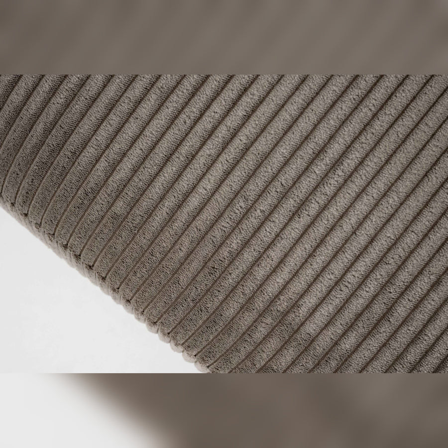 Pouf Hansbeke - Anthracite Grey - 111 x 69 x 45 cm | Marcottestyle