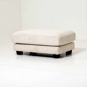 Poef Hansbeke - Crèmebeige - 111 x 69 x 45 cm