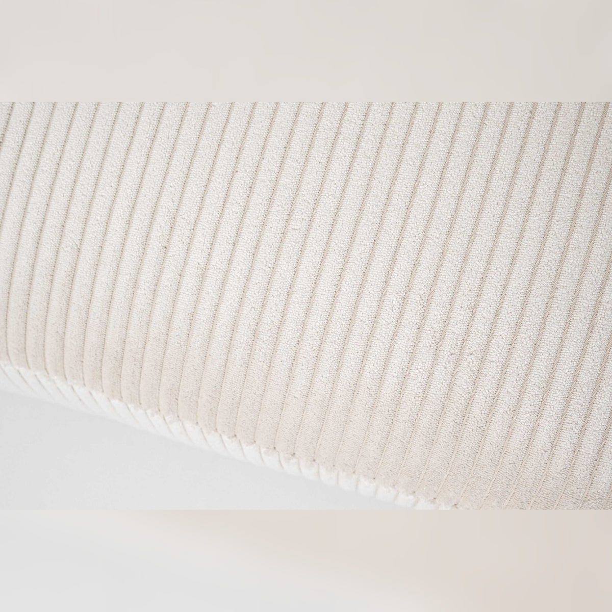 Pouf Hansbeke - Cream Beige - 111 x 69 x 45 cm | Marcottestyle