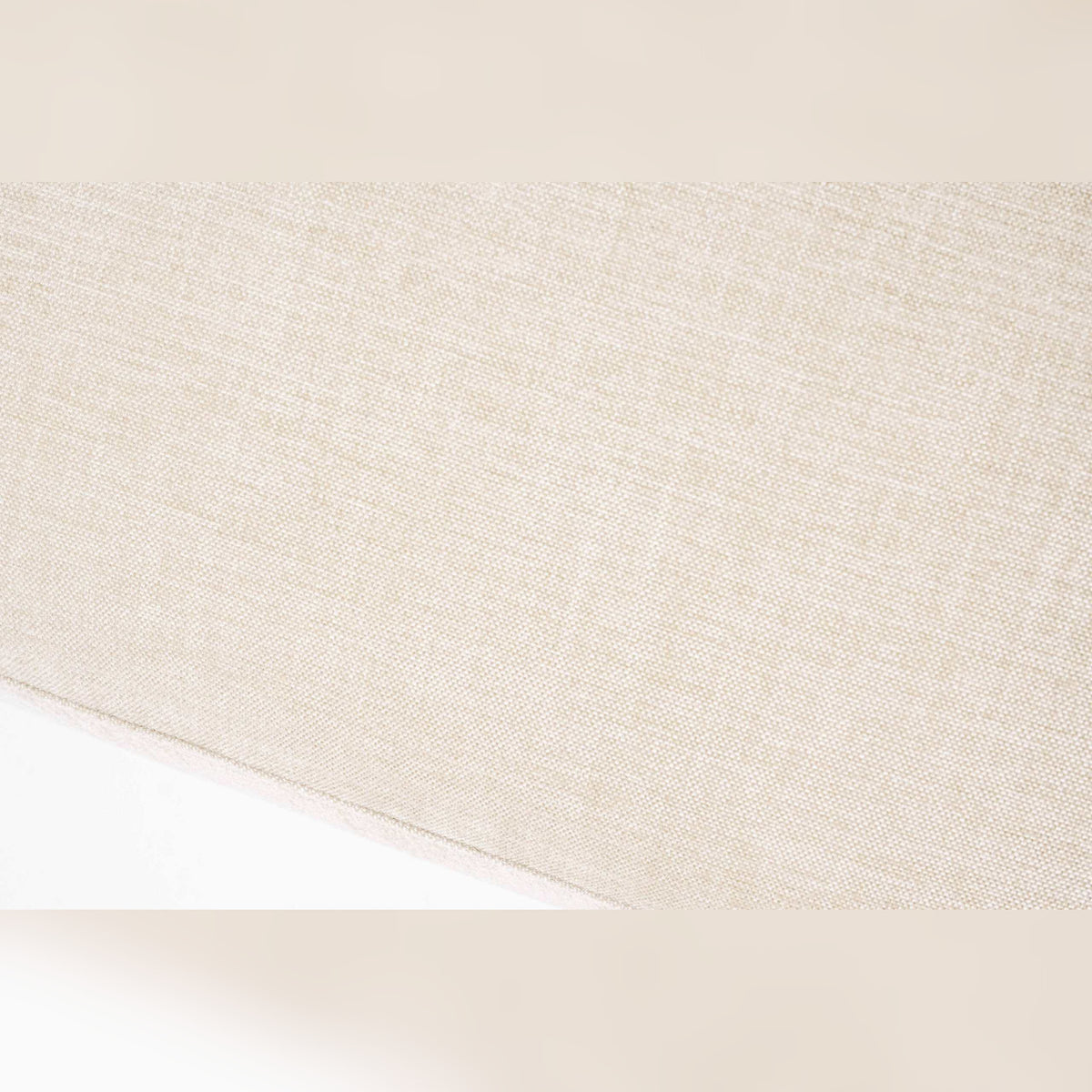Pouf Ledegem - Cream Beige - 90 x 90 x 42 cm | Marcottestyle