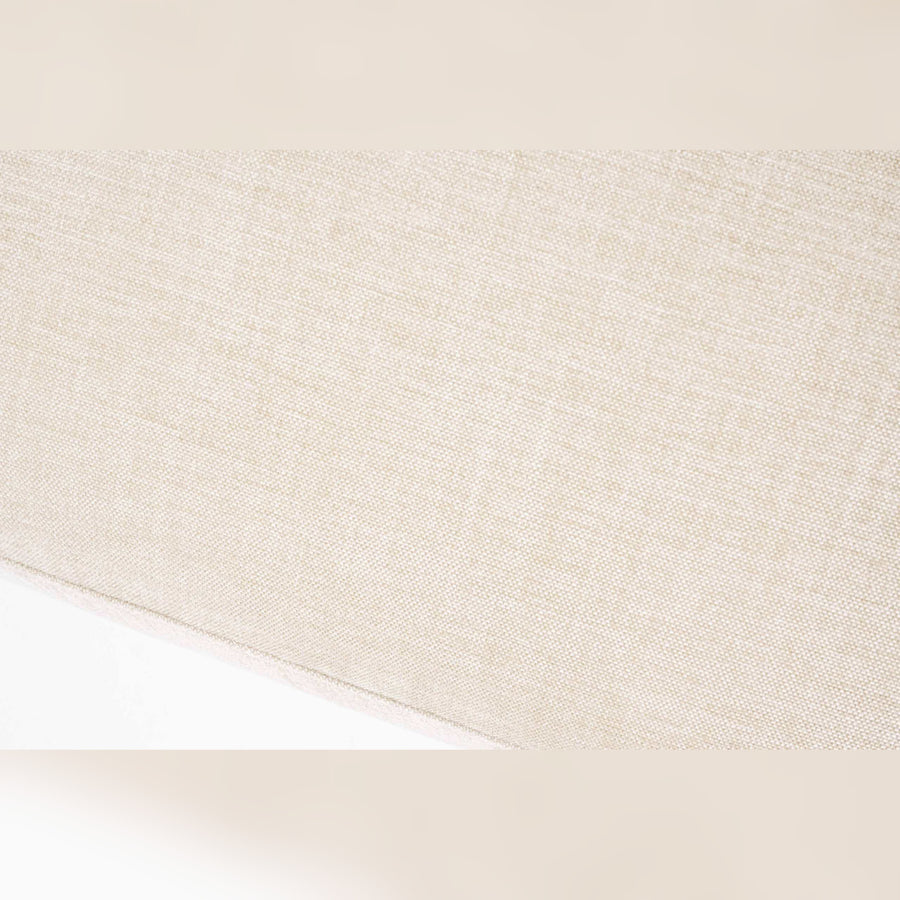 Pouf Ledegem - Cream Beige - 90 x 90 x 42 cm | Marcottestyle