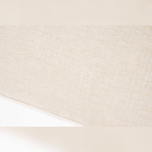 Pouf Ledegem - Cream Beige - 90 x 90 x 42 cm | Marcottestyle