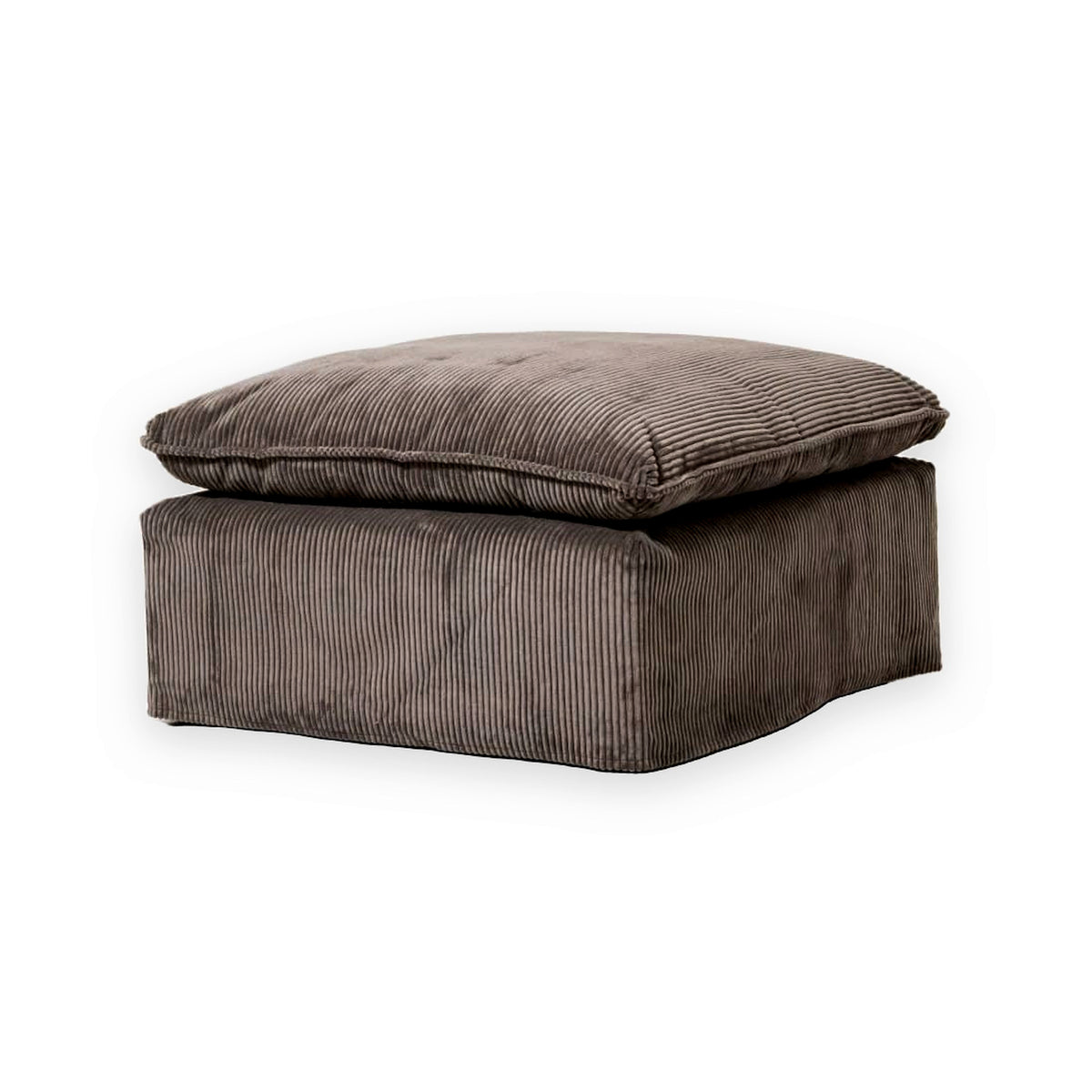 Pouf Zonnebeke - Clay Brown - 90 x 90 x 51 cm | Marcottestyle