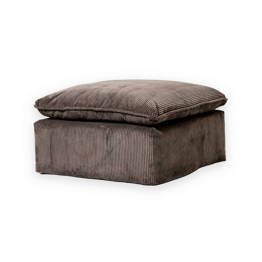 Pouf Zonnebeke - Clay Brown - 90 x 90 x 51 cm | Marcottestyle