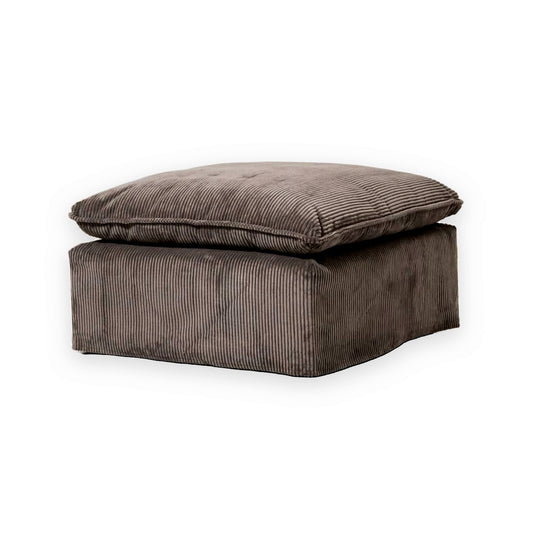 Pouf Zonnebeke - Clay Brown - 90 x 90 x 51 cm | Marcottestyle