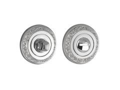 Privacy button with emergency release 6mm and Crystal Rocks - 0WC081 - Marcottestyle Shop Deurbeslag Polished Brass