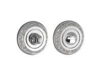 Privacy button with emergency release 6mm and Crystal Rocks - 0WC081 - Marcottestyle Shop Deurbeslag Polished Brass