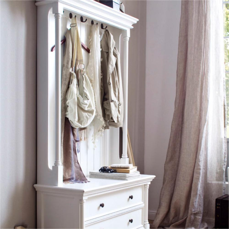 Provence Coat Hanger Unit - Weiß | Marcottestyle