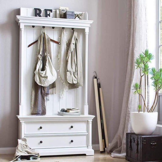Provence Coat Hanger Unit - Weiß | Marcottestyle