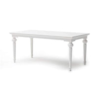Provence Table de salle à manger 180cm - Blanc