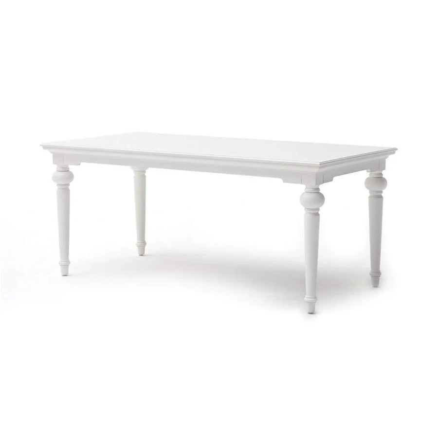 Provence Table de salle à manger 180cm - Blanc