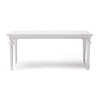Provence Table de salle à manger 240cm - Blanc