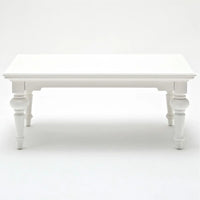 Provence Rectangle Couchtisch - Weiß