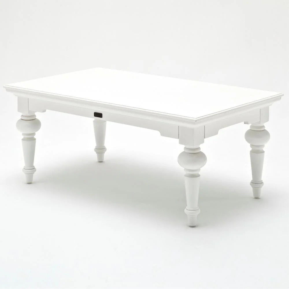 Provence Rectangle Coffee Table - Weiß | Marcottestyle