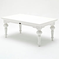 Provence Rectangle Couchtisch - Weiß