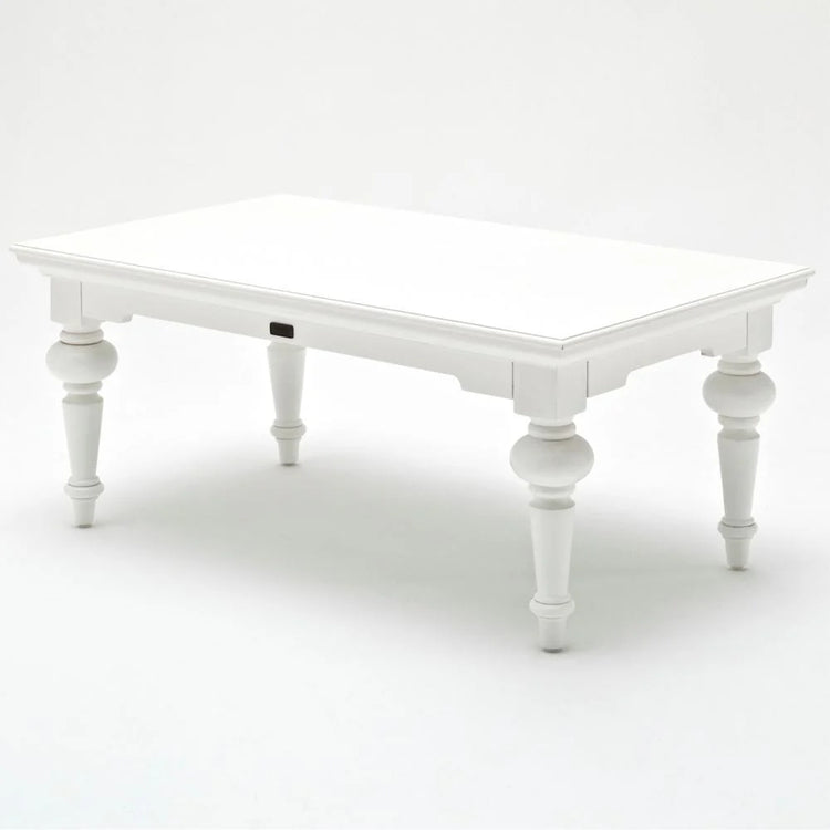 Provence Rectangle Coffee Table - Weiß | Marcottestyle
