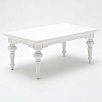 Provence Rectangle Couchtisch - Weiß