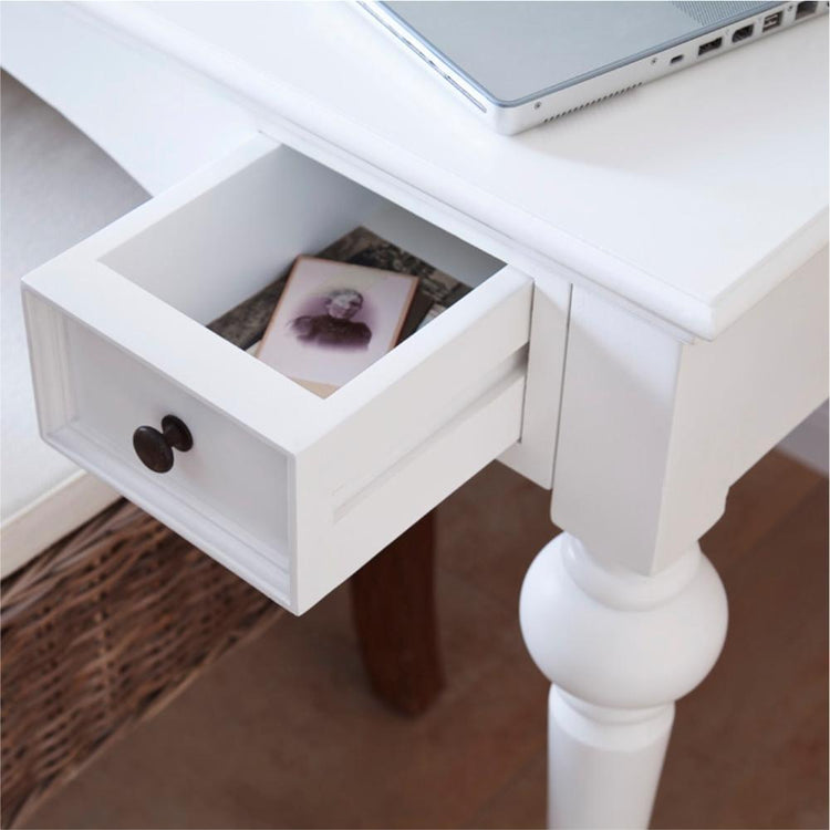 Provence Secretary Desk - Weiß | Marcottestyle