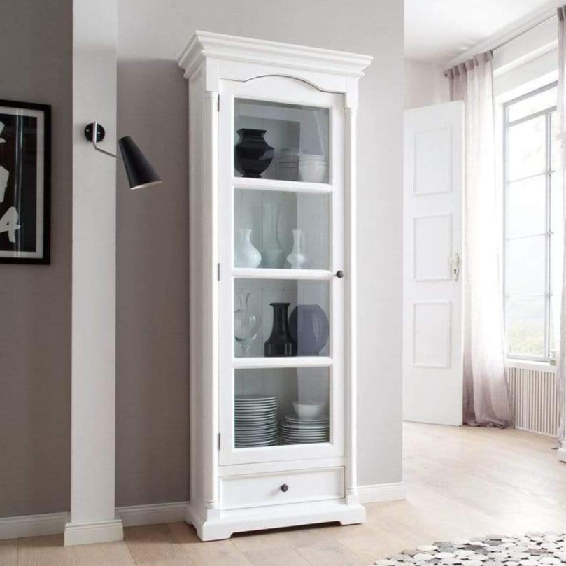 Provence Single Vitrine - White | Marcottestyle