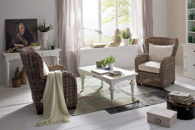Queen Kubu Rattan Arm Chair | Marcottestyle
