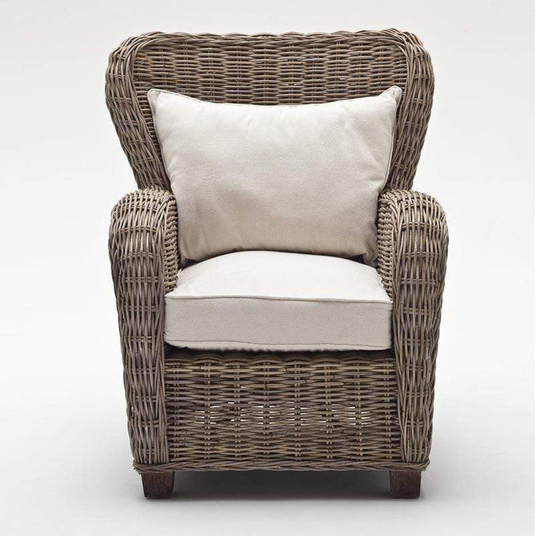 Queen Kubu Rattan Arm Chair | Marcottestyle