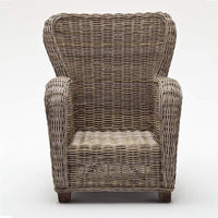 Queen Kubu Rattan Arm Stuhl | Marcottestyle