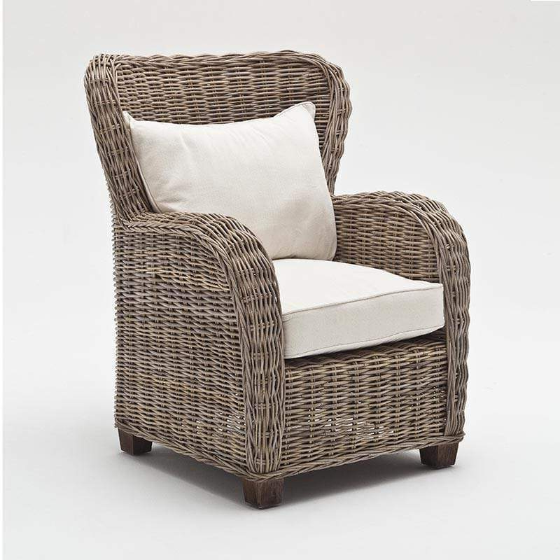 Queen Kubu Rattan Arm Chair | Marcottestyle