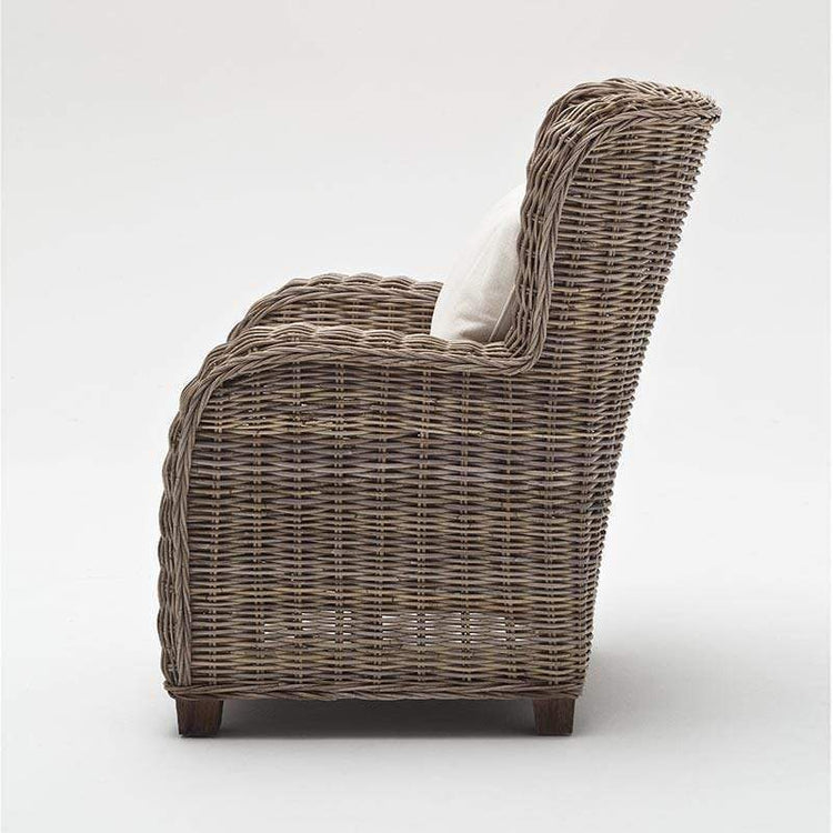 Queen Kubu Rattan Arm Chair | Marcottestyle