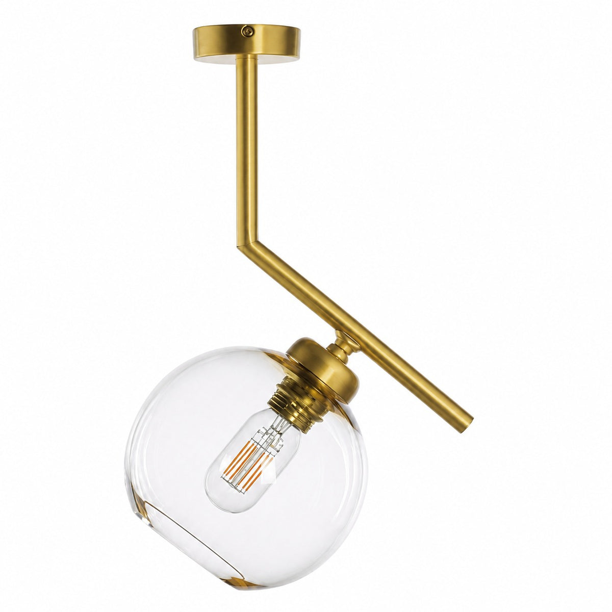 Ceiling Lamp Quinn 3090A - Gold (brass) - Close-up | Marcottestyle