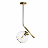 Ceiling Lampe Quinn 3299X - Gold (brass) - Front view