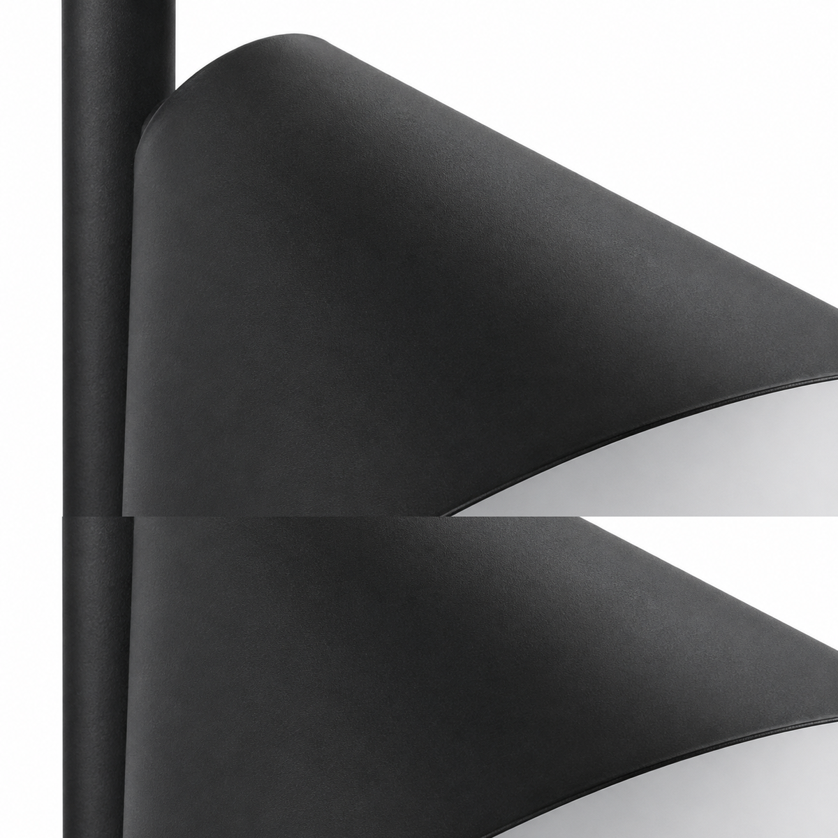 Close-up macro detail shot of Floor Lamp Quinn 1895N showing intricate fabric texture and material finish of the cone shade by Marcottestyle