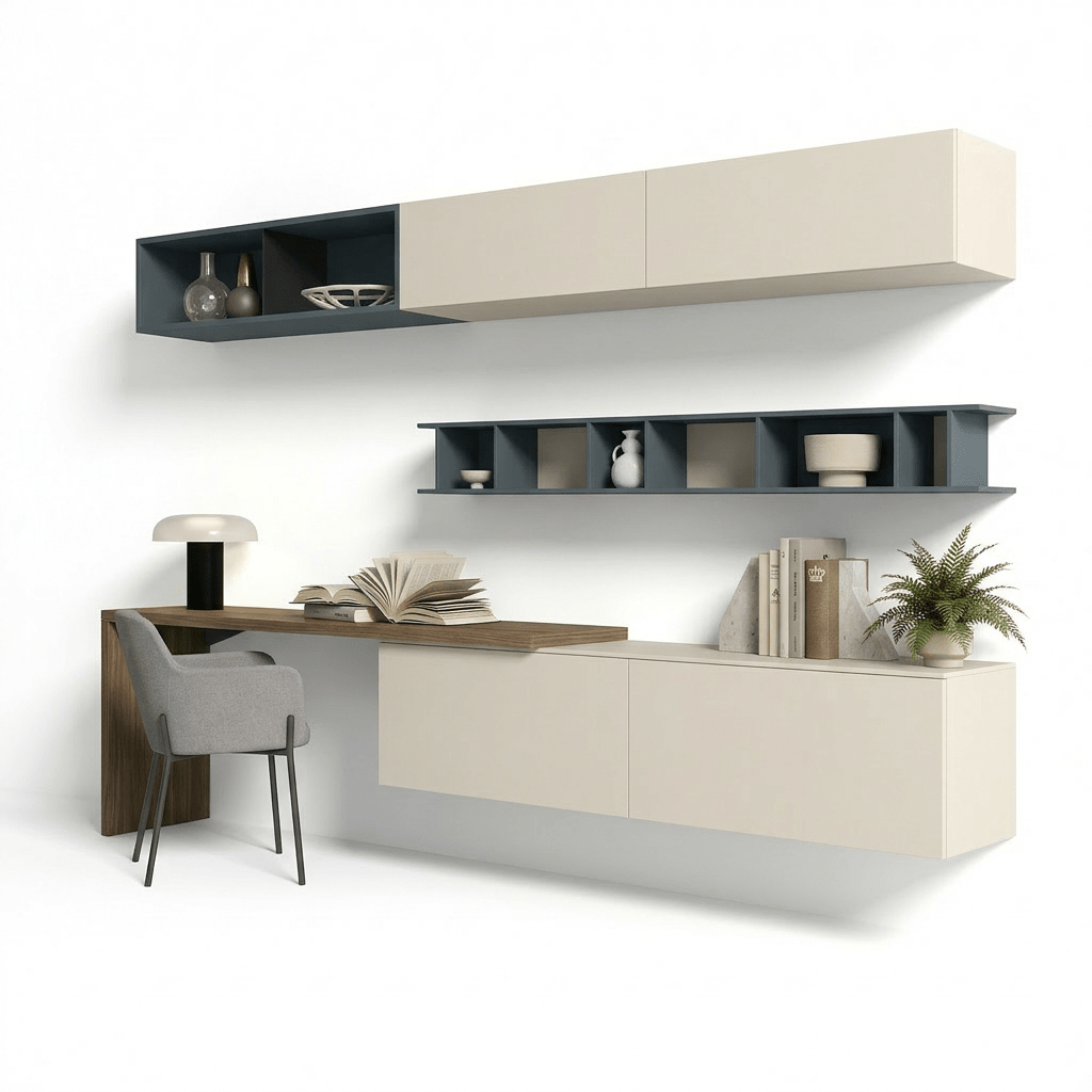 Ravello Luxury Italian TV Wall Unit | Modern Floating Media Console - Marcottestyle Shop | Marcottestyle