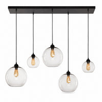 Ceiling Lamp Roa 2349Q - Schwarz - Front view