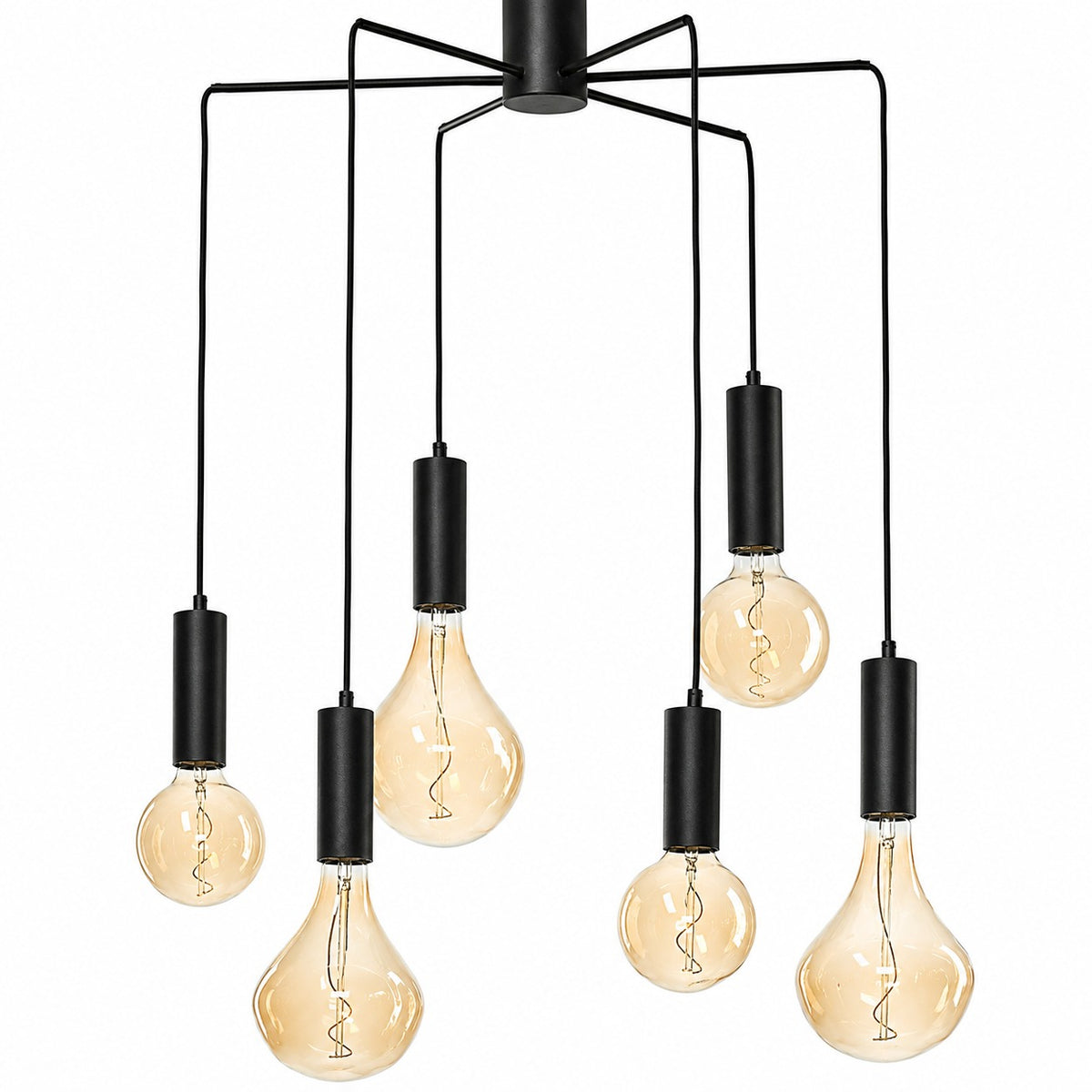 Ceiling Lamp Selma 3716S - Black - Close-up | Marcottestyle