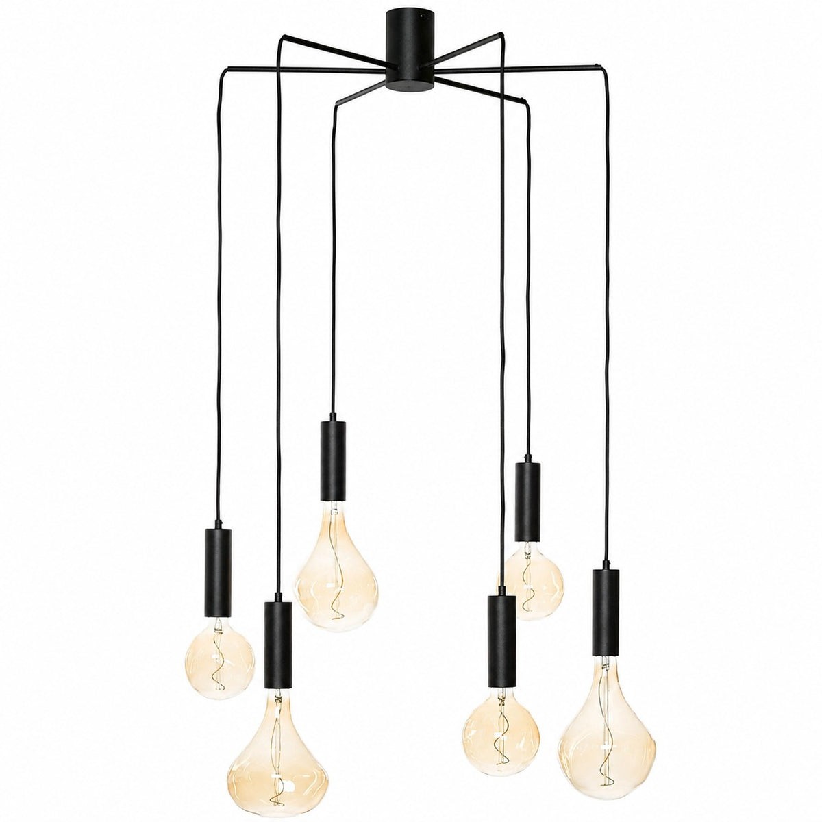 Ceiling Lamp Selma 7838A - Black - Vista frontal | Marcottestyle