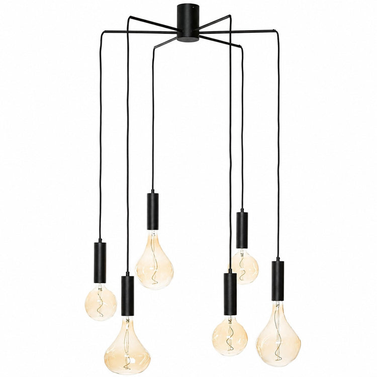 Ceiling Lamp Selma 7838A - Black - Vista frontal | Marcottestyle