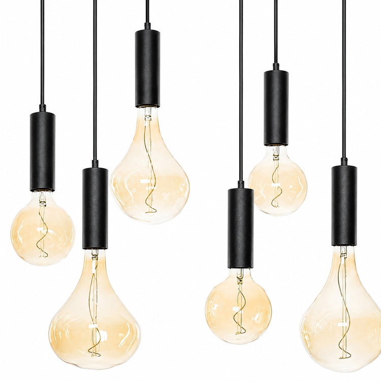 Ceiling Lamp Selma 7838A - Black - Close-up | Marcottestyle
