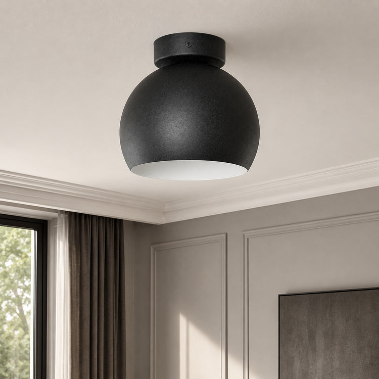 Ceiling Lamp Senja 5800H - Black - In modern room | Marcottestyle