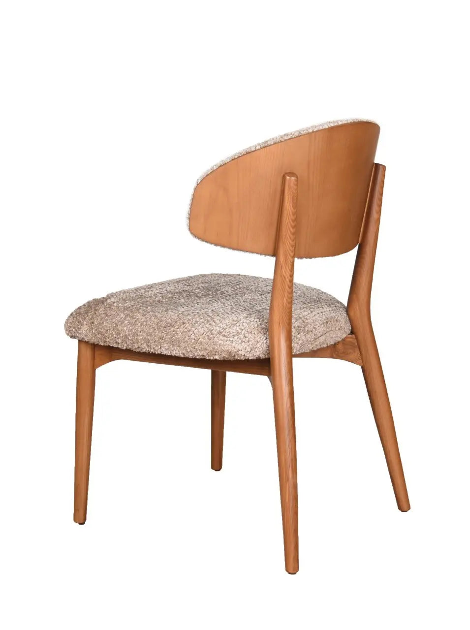 Chaise en bois Malmo - rembourré - Design configurable