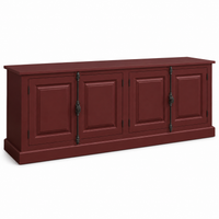 Sideboard - Chinon - Solid Pine - 219 x 50 x 78 cm - Bordeaux