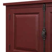 Sideboard - Chinon - Solid Pine - 219 x 50 x 78 cm - Bordeaux