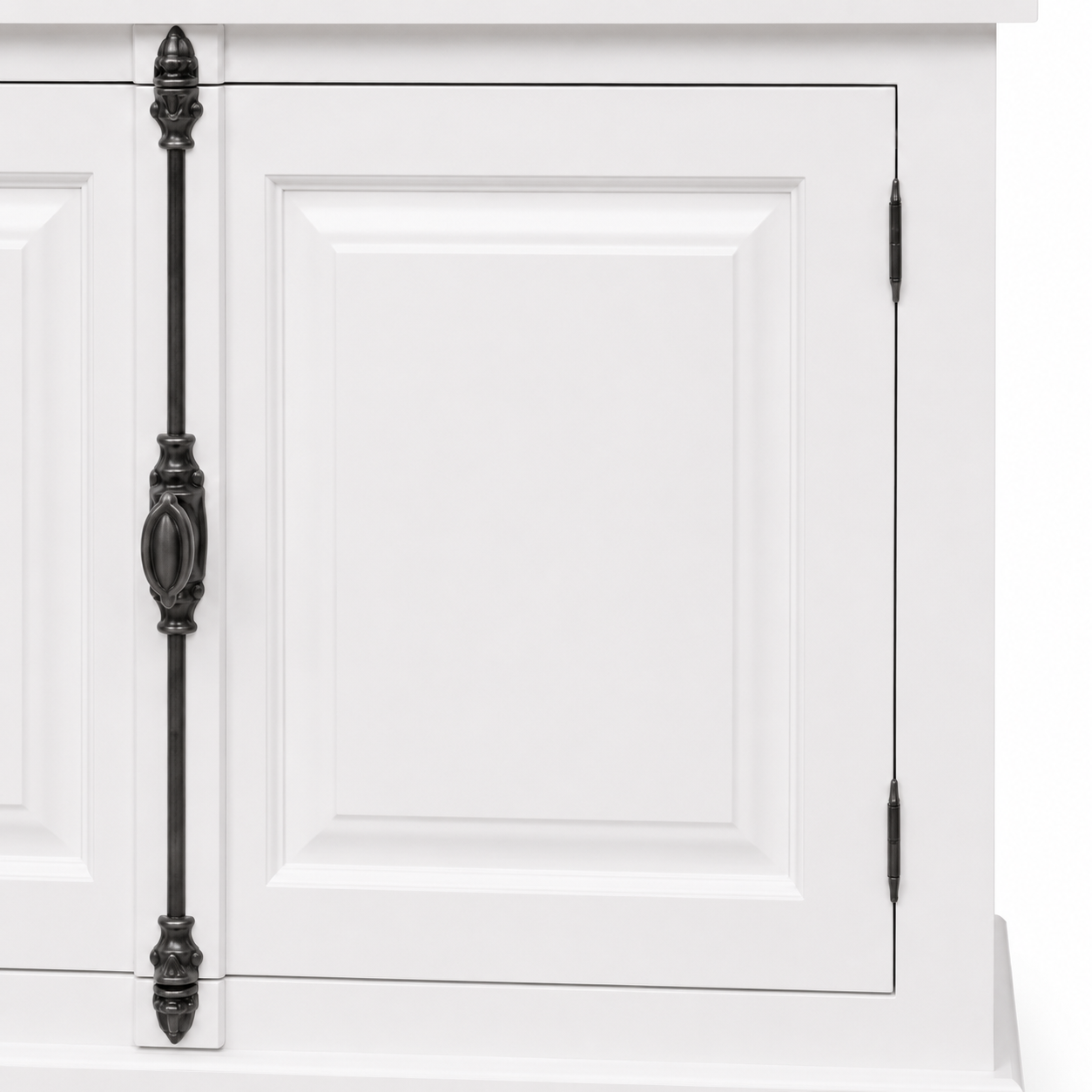 Sideboard - Chinon - Solid Pine - 219 x 50 x 78 cm - White